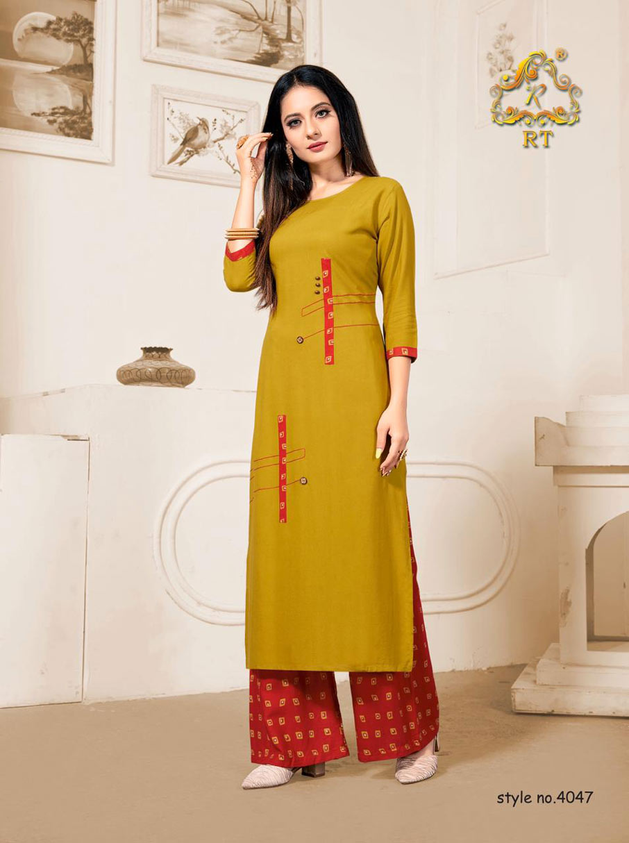 Plazzo Queen Vol-8 Rayon Kurti Catalog Set Plazzo Queen Vol-8 Rayon Kurti Catalog Set